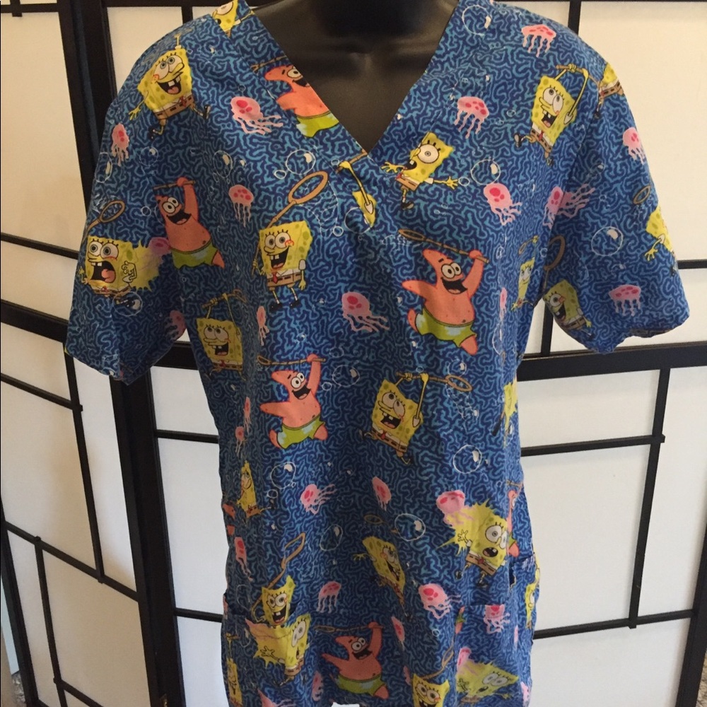 Spongebob scrub top